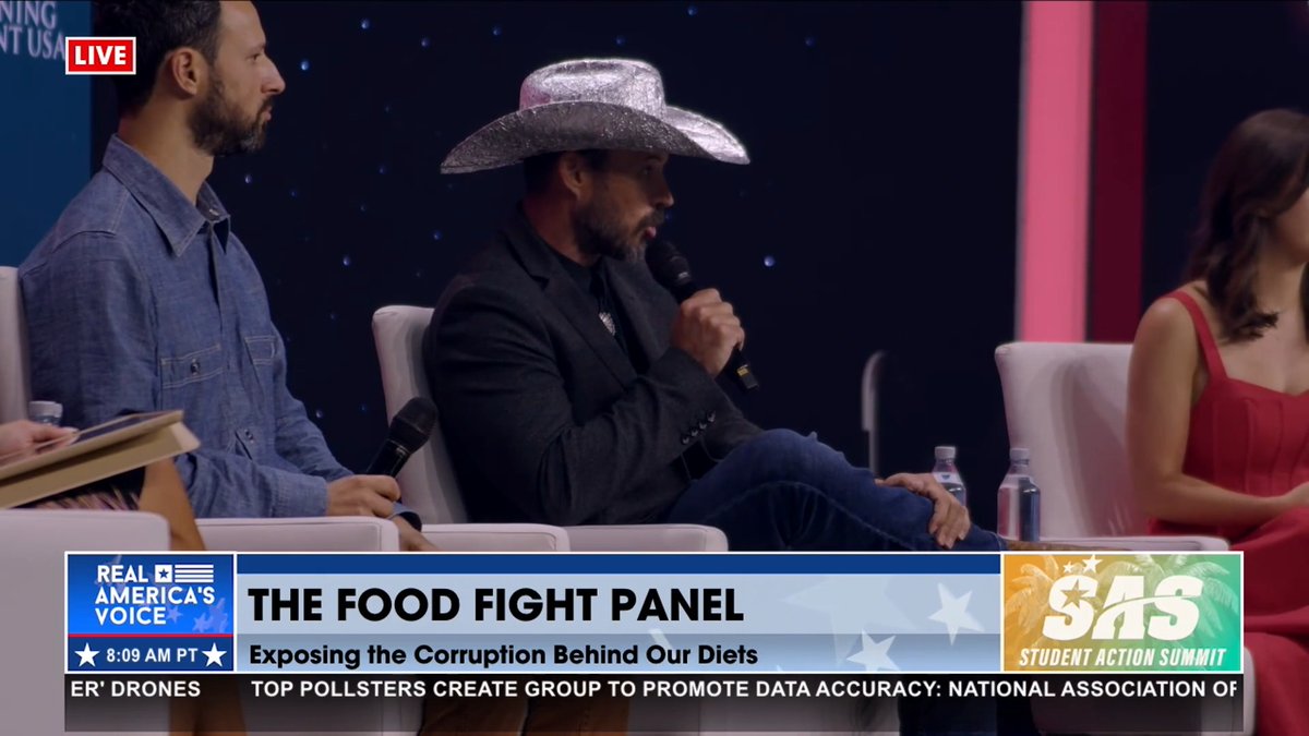“THE FAVORITE TOOL OF COMMUNISTS IS FAMINE,” AJ Richards explains what our food supply has to do with our national security as he details a beef shortage in America. Turning Point USA Turning Point Action Grace Price🧬 Alex Clark