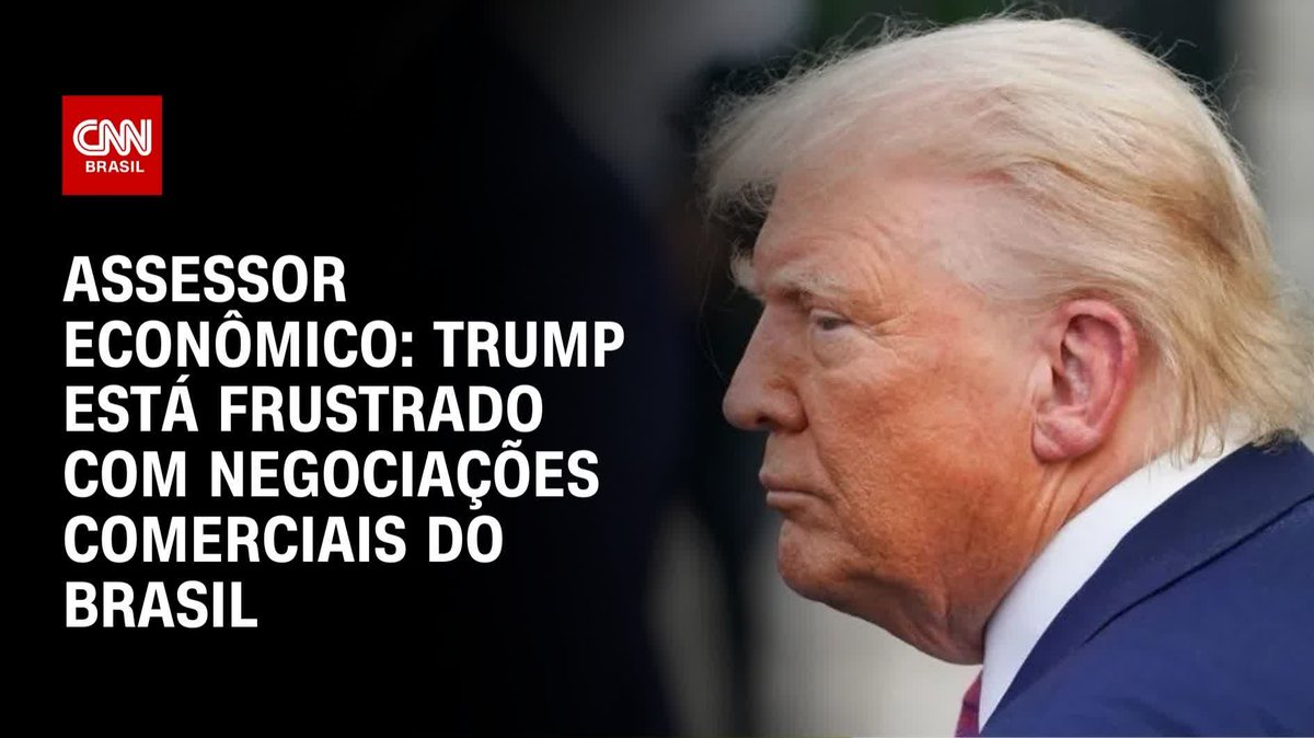 Trump está frustrado com Brasil, diz assessor econômico; assista #AgoraCNN