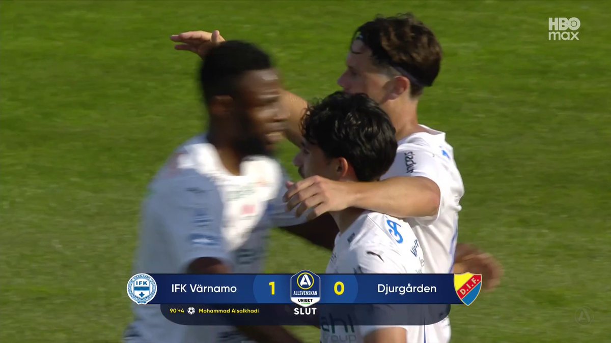 IFK Värnamo tar sin första seger i Allsvenskan 2025 efter 1-0 mot Djurgården. 📲 Se Allsvenskan på HBO Max
