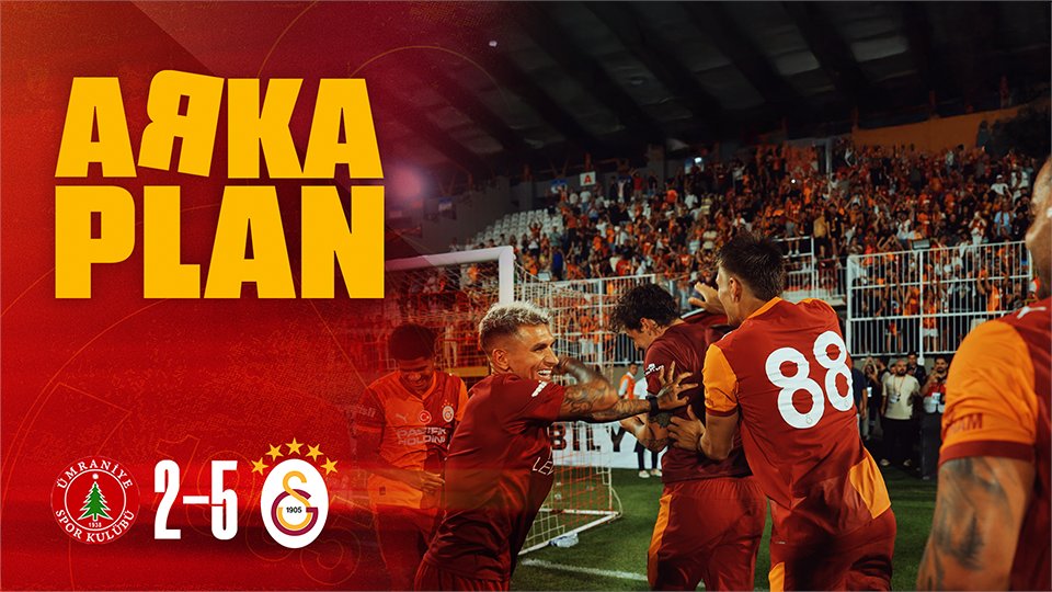 🎥 #ArkaPlan | Ümraniyespor 2-5 Galatasaray 🦁 Yeni sezon öncesi Ümraniyespor ile oynadığımız ilk hazırlık maçından özel görüntüler şimdi YAYINDA! ✅ Galatasaray YouTube Katıl'da yerini al, en özel içerikleri kaçırma! 📲 Tamamını izlemek için 👇