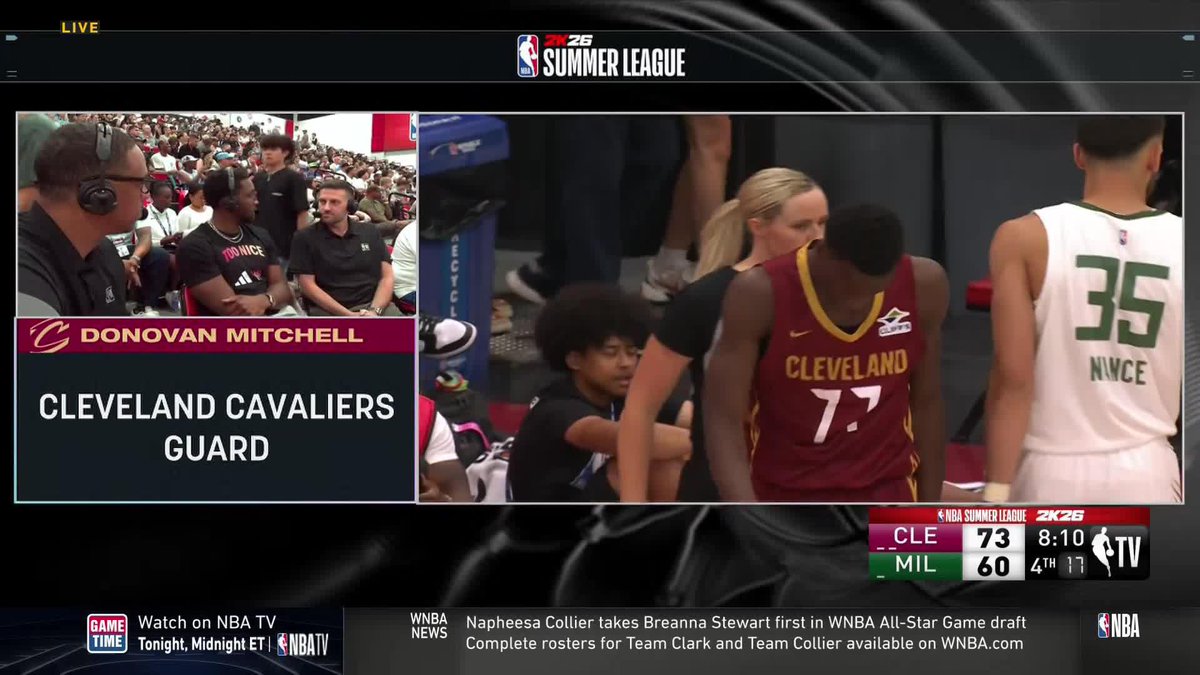 Donovan Mitchell on Cavs second round exit: โThis was a letdown for us. We let ourselves down, the city down, the organization down. We didnโt take care of business. Thatโs the failure on our part. Take it, accept it, and use it as fuel.โ