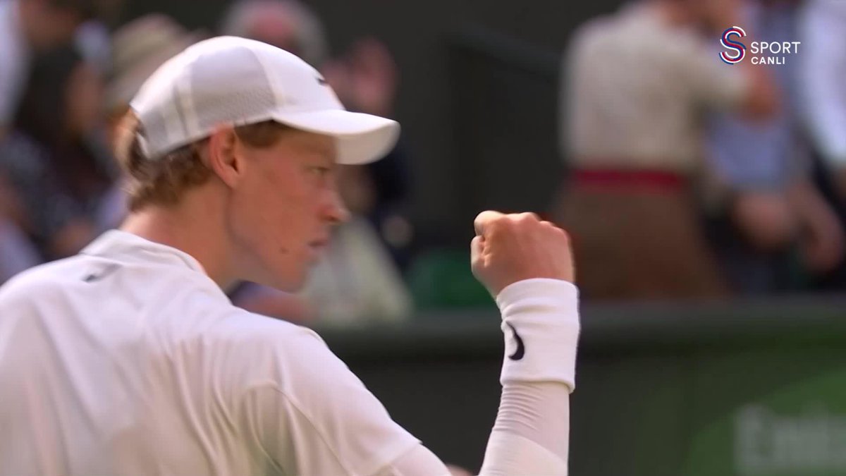 🍿 Jannik Sinner, Wimbledon finalinde 2-1 öne geçti!