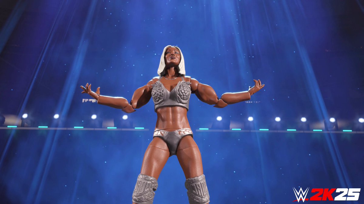 ⚡ 💎 The Storm is Coming! ⚡ 💎 Unlock the Mattel Elite Series 116 Jade Cargill Persona Card by completing the Evolution Rushmore live event in MyFACTION! #WWE2K25