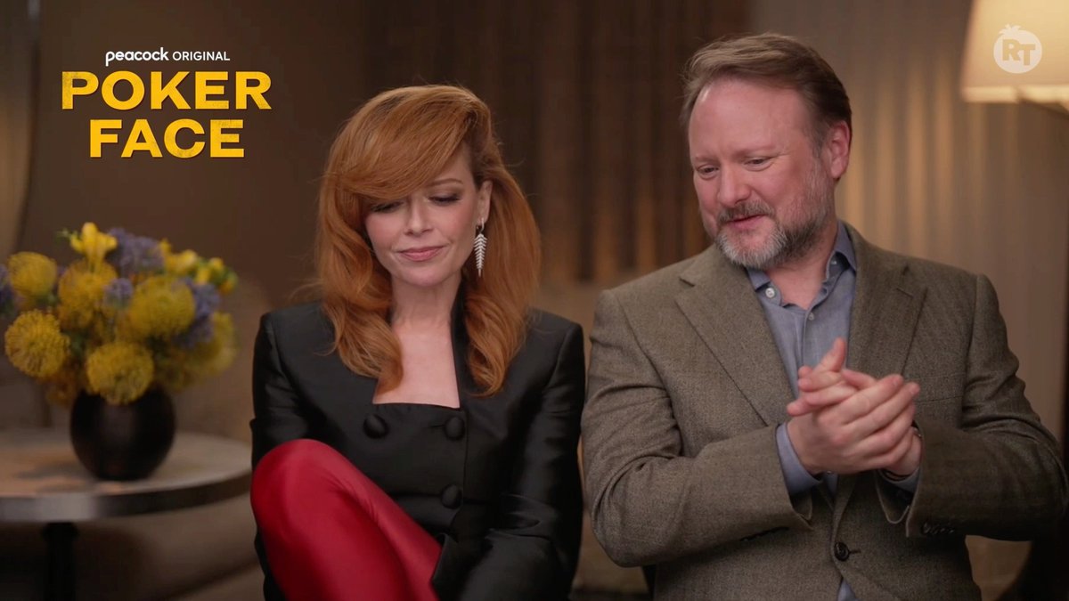 Rian Johnson and Natasha Lyonne discuss how Charlie Cale being a human lie detector changes her viewpoint in #PokerFace.