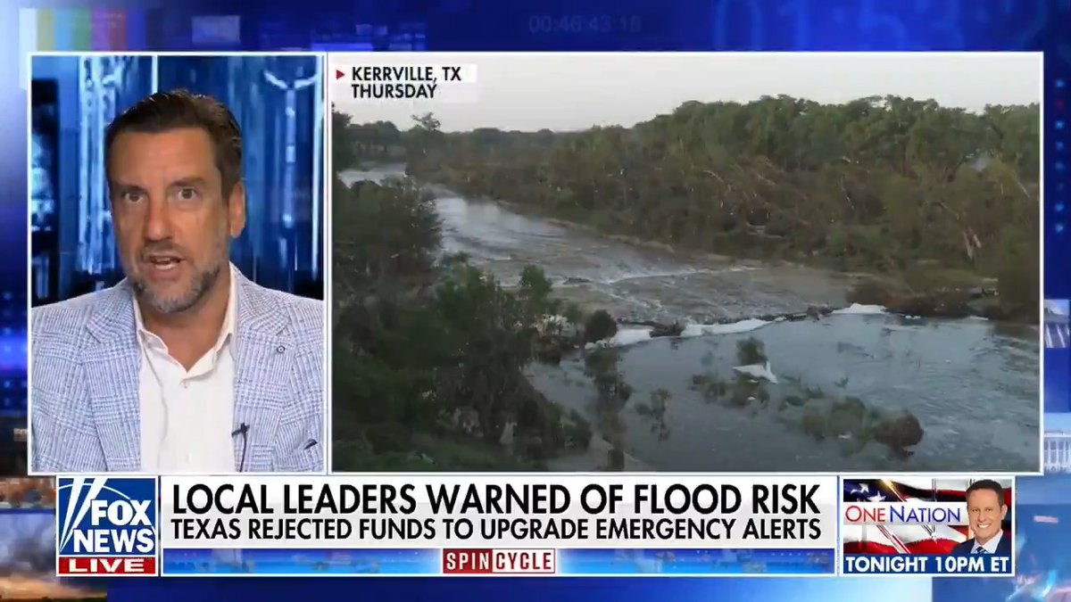 LEFT EXPLOITS TEXAS FLOODS 🌊 “Immediately moving from what actually happened to who’s to blame for what happened is a BAD IDEA. To think any current political figure caused this—or could’ve prevented it—is just UNTRUE.” — Clay Travis