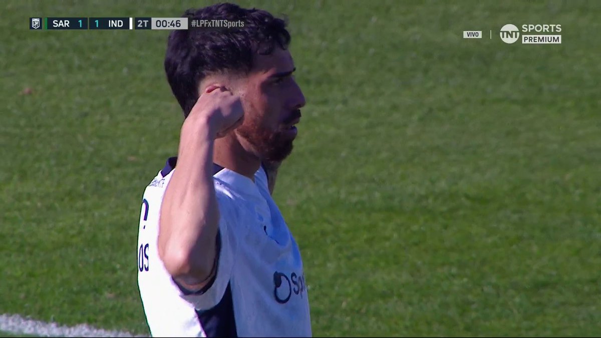 Conducción de Cabral, combinación con Mazzantti y pase filtrado del 10 para Godoy. Centro perfecto y definición de Ávalos. 1 a 1 con todo el complemento por delante. #TodoRojo 🔴