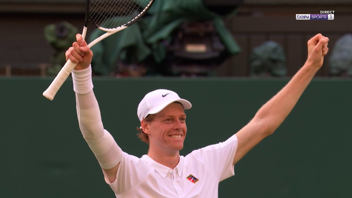 🚨🇪🇸🇮🇹🇬🇧 EN IMAGES | La balle de match qui permet à Sinner de remporter son PREMIER Wimbledon !