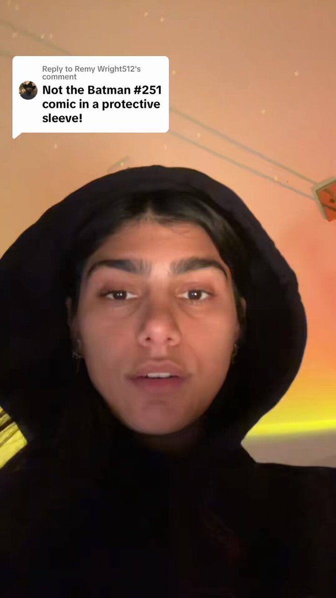 Crazy how the majority of comic twitter didn’t know Mia Khalifa is actually a comic book fan.
