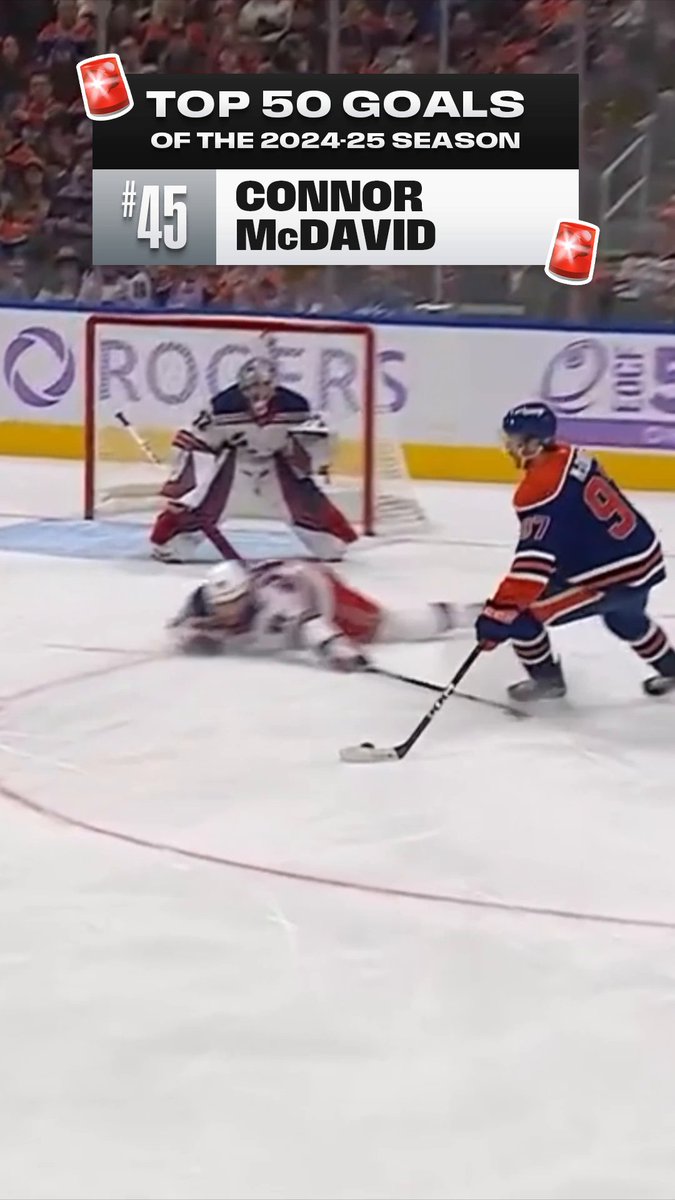 Connor McDavid's fantastic solo goal comes in on our countdown at No. 45! 💨