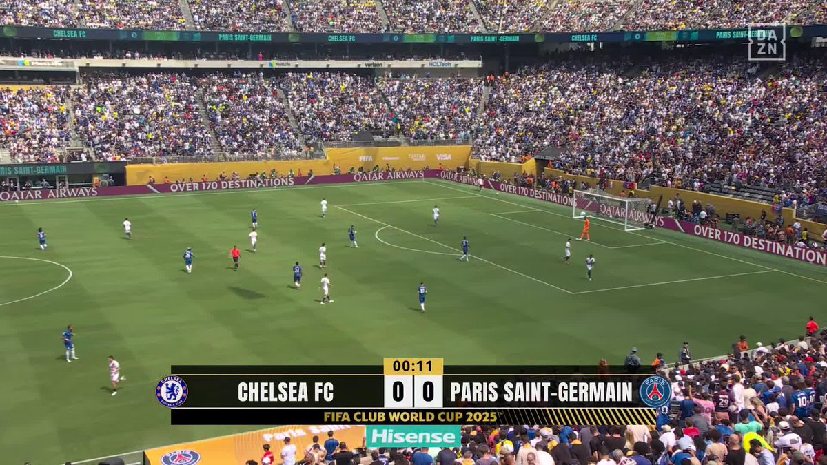 🚨 KICKOFF! Chelsea 🆚 PSG The world is watching. Let’s go! 🔥 Catch the @FIFACWC Final | July 13 | Free | | #FIFACWC #TakeItToTheWorld #CHEPSG