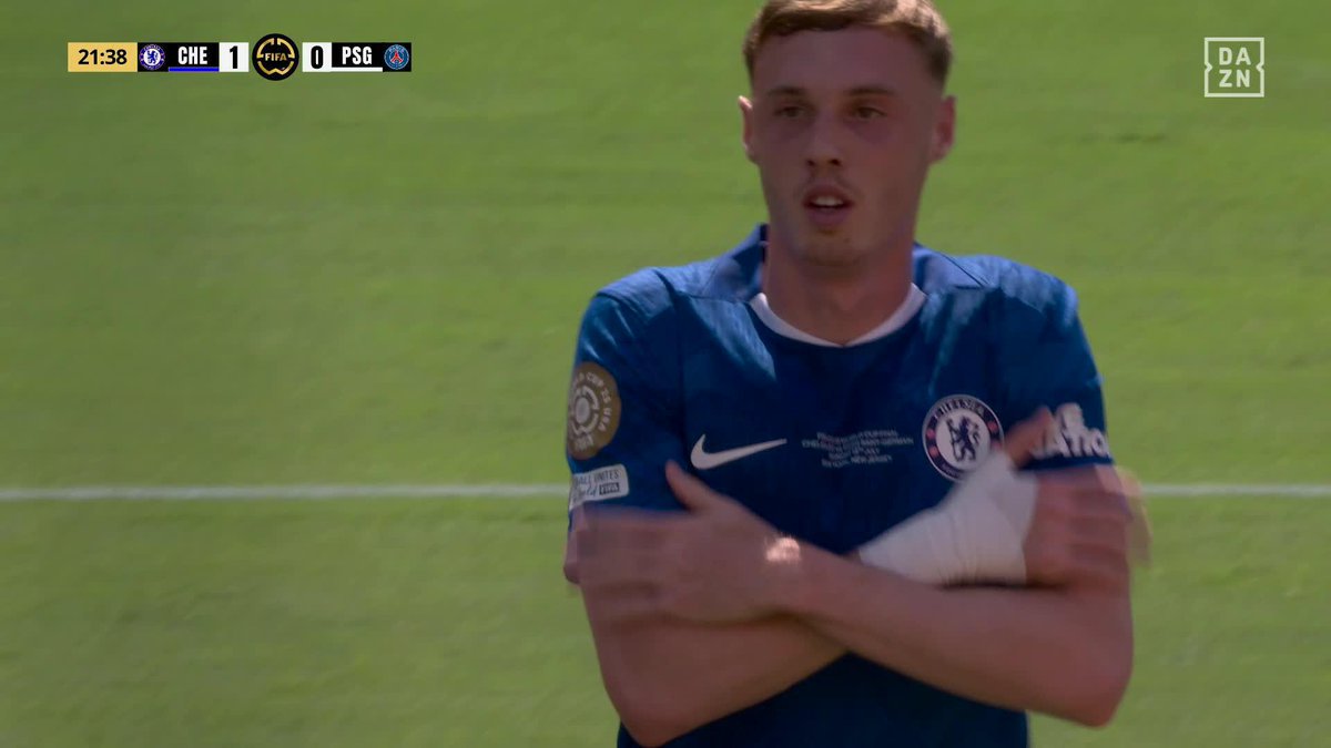 ¡LA OLA DE FRÍO PALMER HA LLEGADO AL MUNDIAL DE CLUBES! 🥶🥶🧊🧊 Definición impecable. ¡El Chelsea golpea primero! FIFA Club World Cup | La final, gratis en