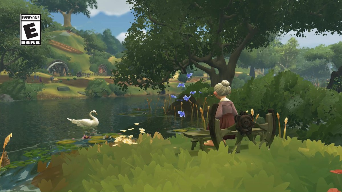 🪷 Taking a moment to enjoy the view. 🦢 Wishlist Tales of the Shire on Steam, Nintendo Switch, PlayStation 5 and Xbox Series X|S 🦋 Preorder your physical edition for Nintendo Switch and PlayStation 5 at #cozy #hobbit #talesoftheshire #cozygaming #lotr