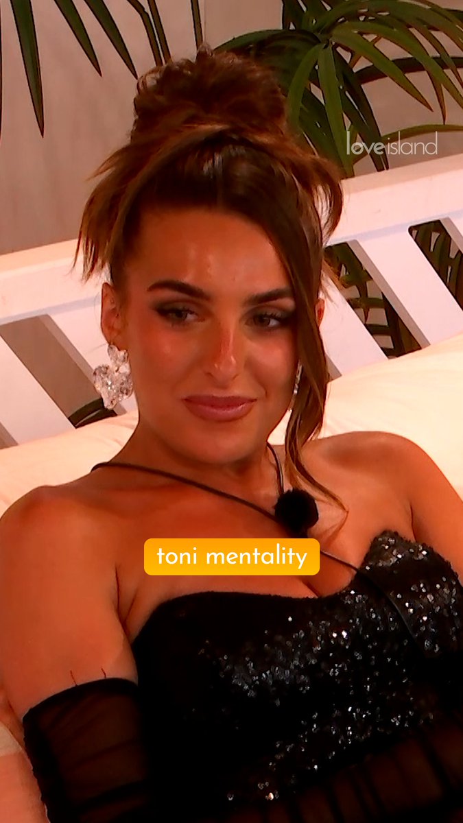 It’s Toni’s world, we’re just living in it 🙌 #LoveIsland
