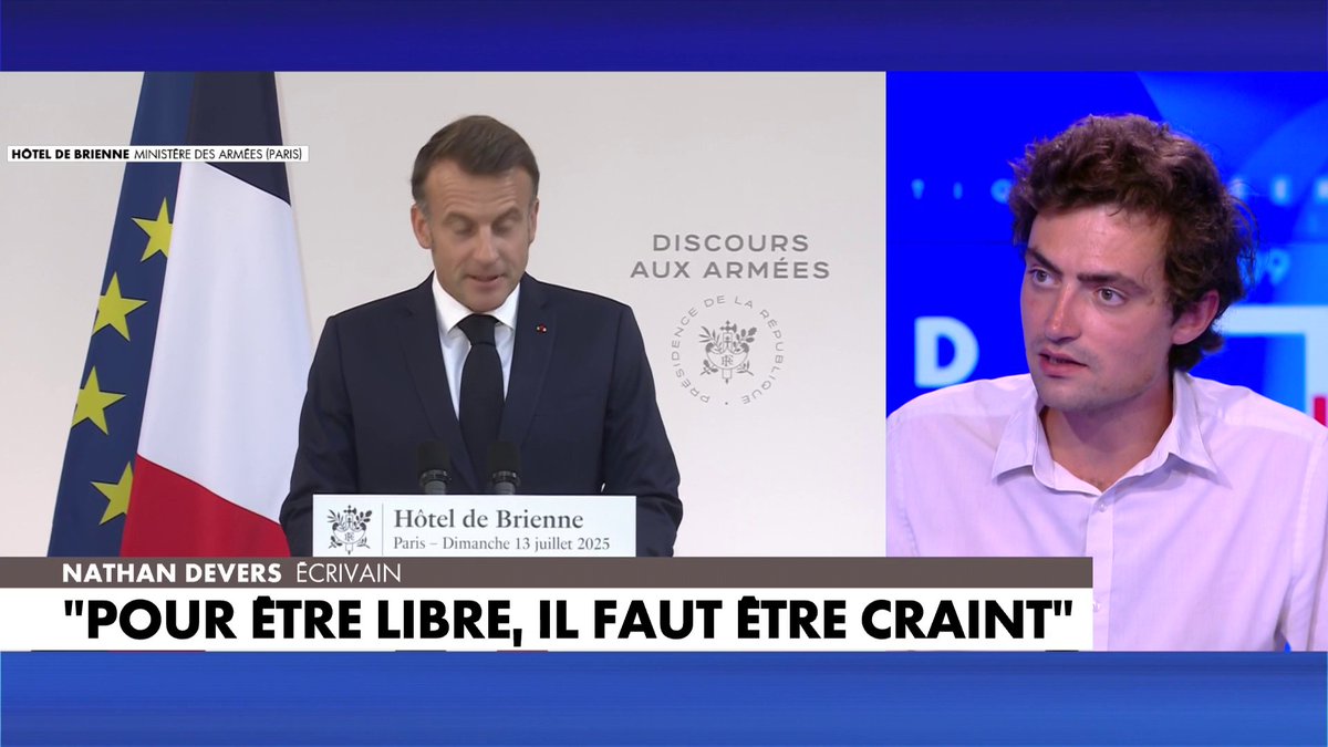 Nathan Devers : «C'est une réponse forte à Poutine», dans 100%PolitiqueWE