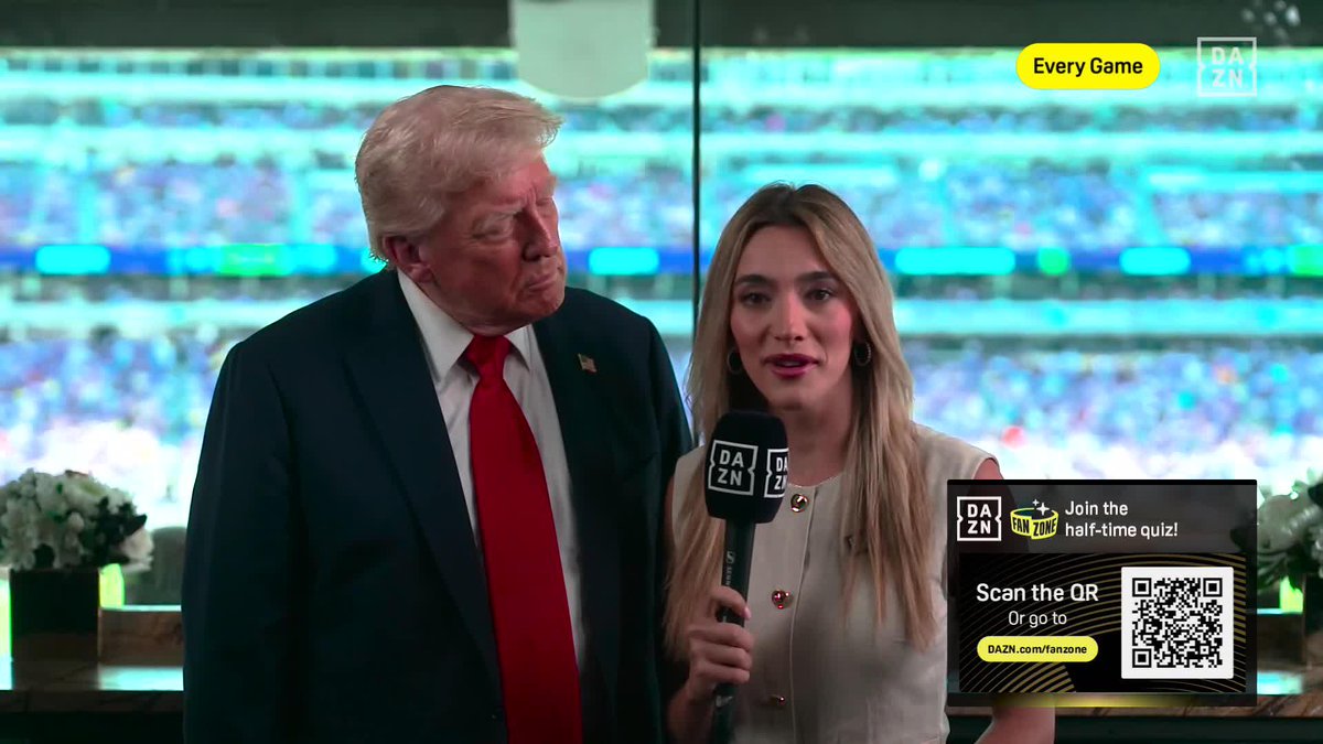 L’interview la plus rapide de l’histoire signée Donald Trump sur DAZN 😭😭😭 𝟵 𝗦𝗘𝗖𝗢𝗡𝗗𝗘𝗦