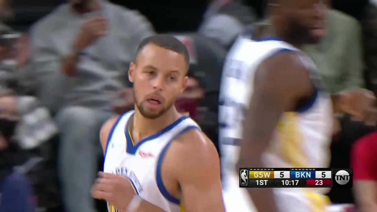 B2A to Harden and KD, MVP chants on the road, pre slump Steph was insane.