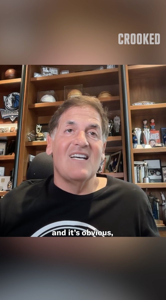 "Trump is really good at half court shots, he sucks at layups." – @MCuban on Trump Watch more Pod Save America on YouTube!