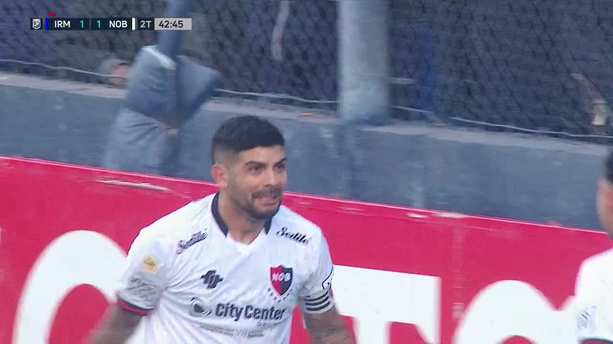 "Banega": Por su gol para la victoria de Newell's ante Independiente Rivadavia en el #TorneoClausura