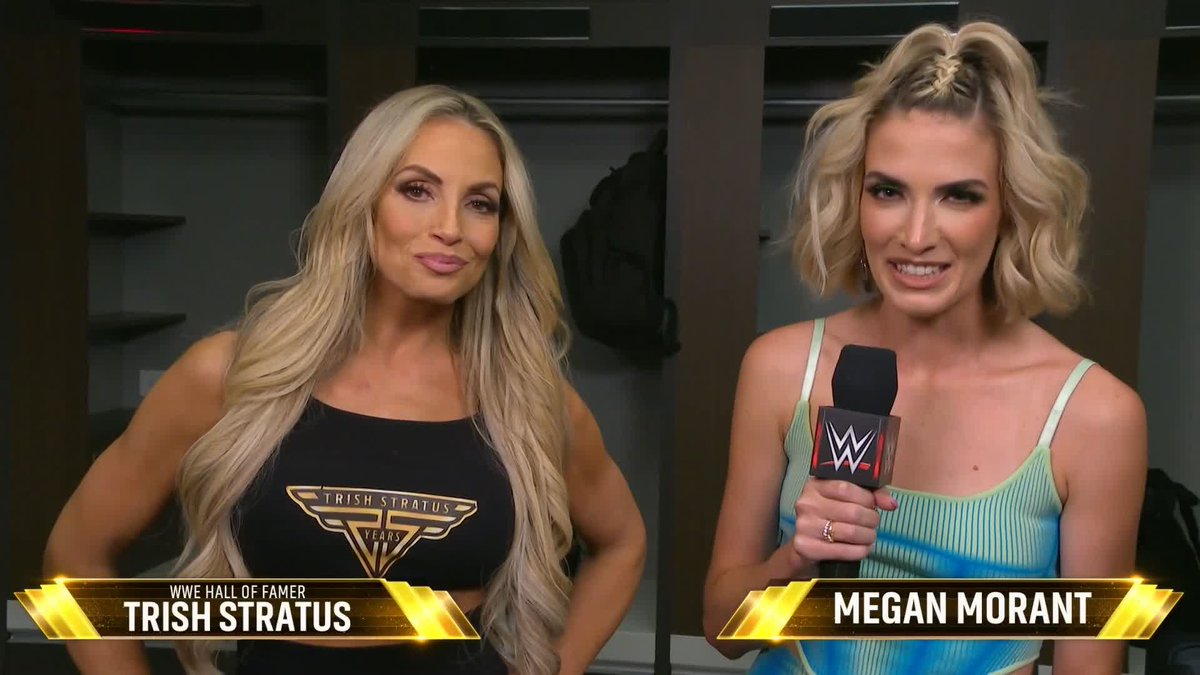 "It's not over until you say it's over, unless you're talking about Tiffy Time..." Okay, Trish Stratus 🤭