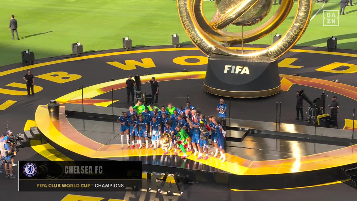 THEY DID IT! 💙 Chelsea FC lift the FIFA Club World Cup! CHAMPIONS OF THE WORLD 🏆 GLOBAL HOME OF FOOTBALL | Live All Summer Long | | #FIFACWC #TakeItToTheWorld #CHEPSG