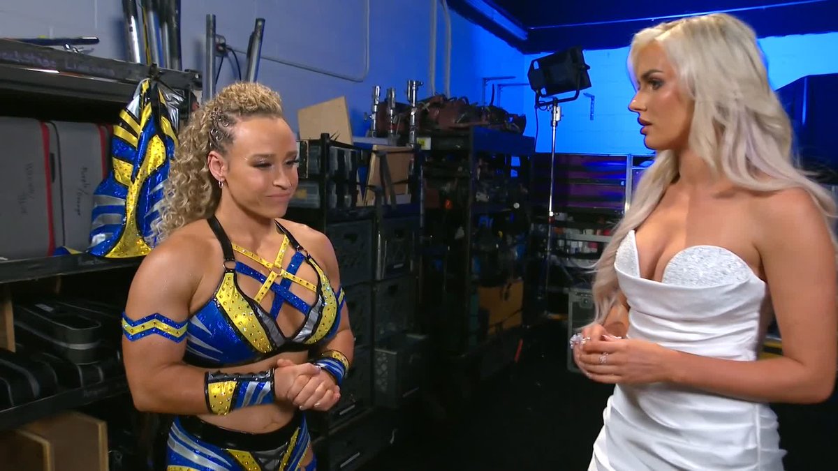 "It would mean a lot to me if you were in my corner." blakey ♡ will be in Jordynne Grace's corner tonight when she takes on Jacy Jayne 🙌