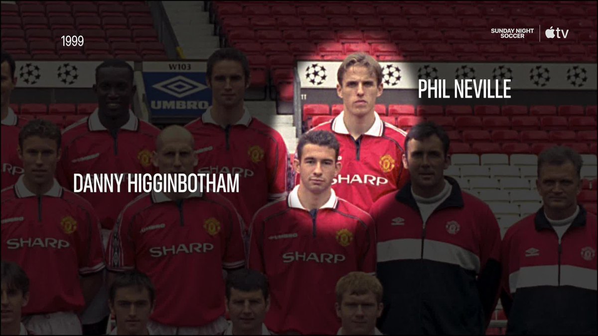 Phil Neville and Danny Higginbotham link up 26 years later ahead of Sunday Night Soccer