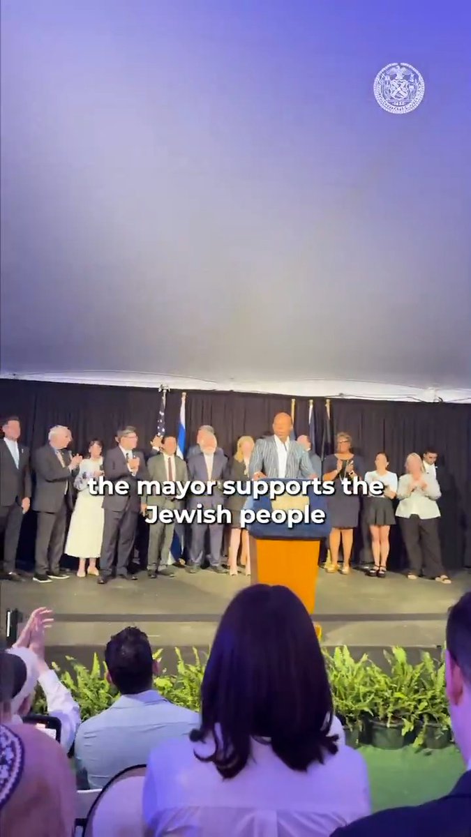 Every year when we welcome our Jewish community to Gracie Mansion, we remind them that they are an important part of the five boroughs. This is an administration that will always stand with them and their families to ensure they can live safely and thrive in our city.