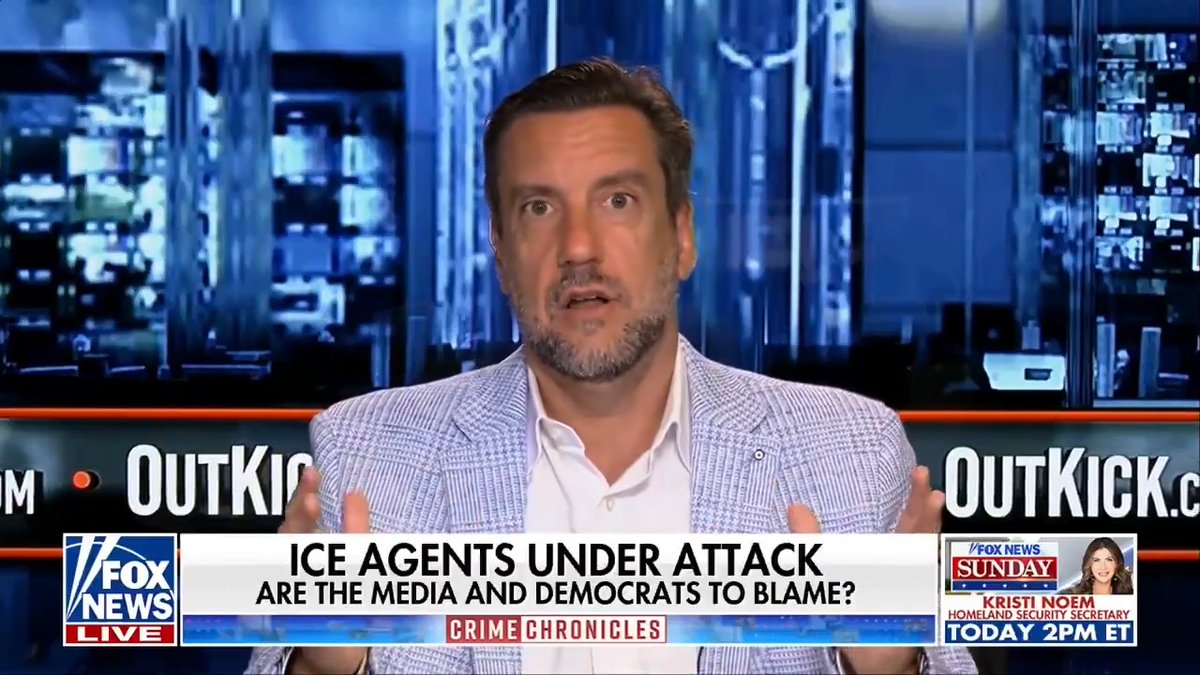 WHERE’S THE COVERAGE!? 🤔 Bricks Thrown - Shots Fired "The Democrats and the Left wing media are instigating much of the violence on ICE agents." — Clay Travis