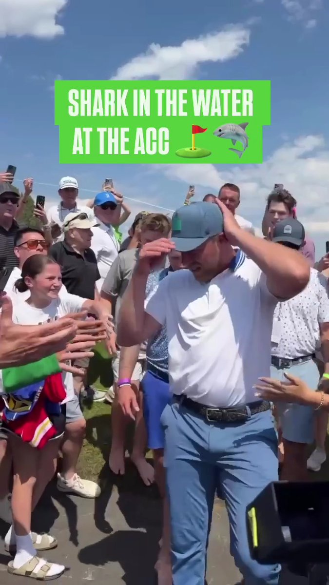 Not often you see a Shark in Lake Tahoe - but this is a special occasion. Congrats to Joe Pavelski, winner of the 2025 American Century Championship!