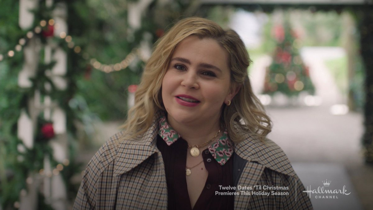 Christmas is the perfect time to find love! Here is a first look at Hallmark’s six-episode holiday series #TwelveDatesTilChristmas starring #MaeWhitman, Mary McDonnell &amp; #JaneSeymour! #ChristmasInJuly 🎄