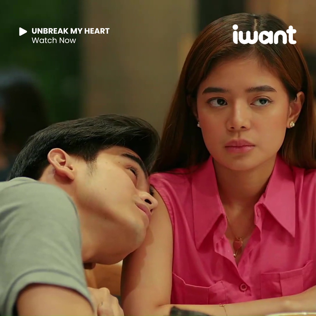 'Yung may kasamang pa-cute kapag magso-sorry sya. 🥰😍 Miss nyo na ba sina Gwen &amp; Jerry? Watch na ng #UnbreakMyHeart on iWant!