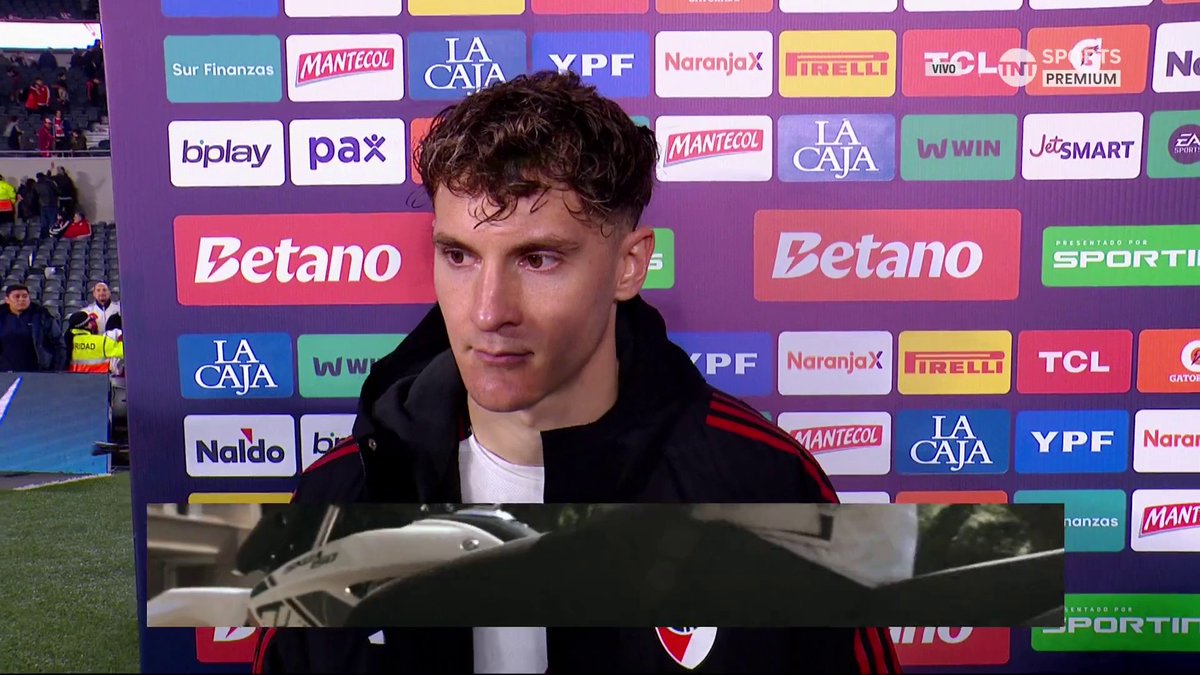 “Esto es River, tenemos que estar a la exigencia de lo más alto” Es de lo mejor del plantel y declara como debe ser, en el barco de Facundo Colidio más que nunca