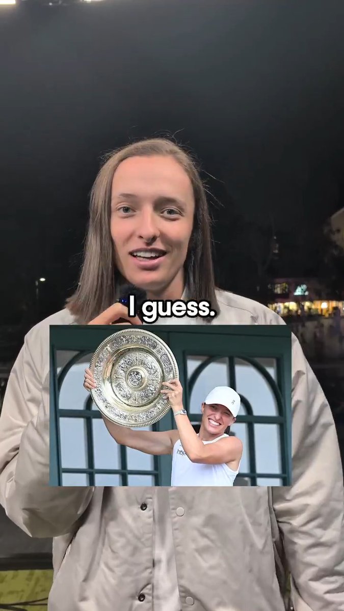 The real Eras Tour 🎾 👑 Iga Świątek