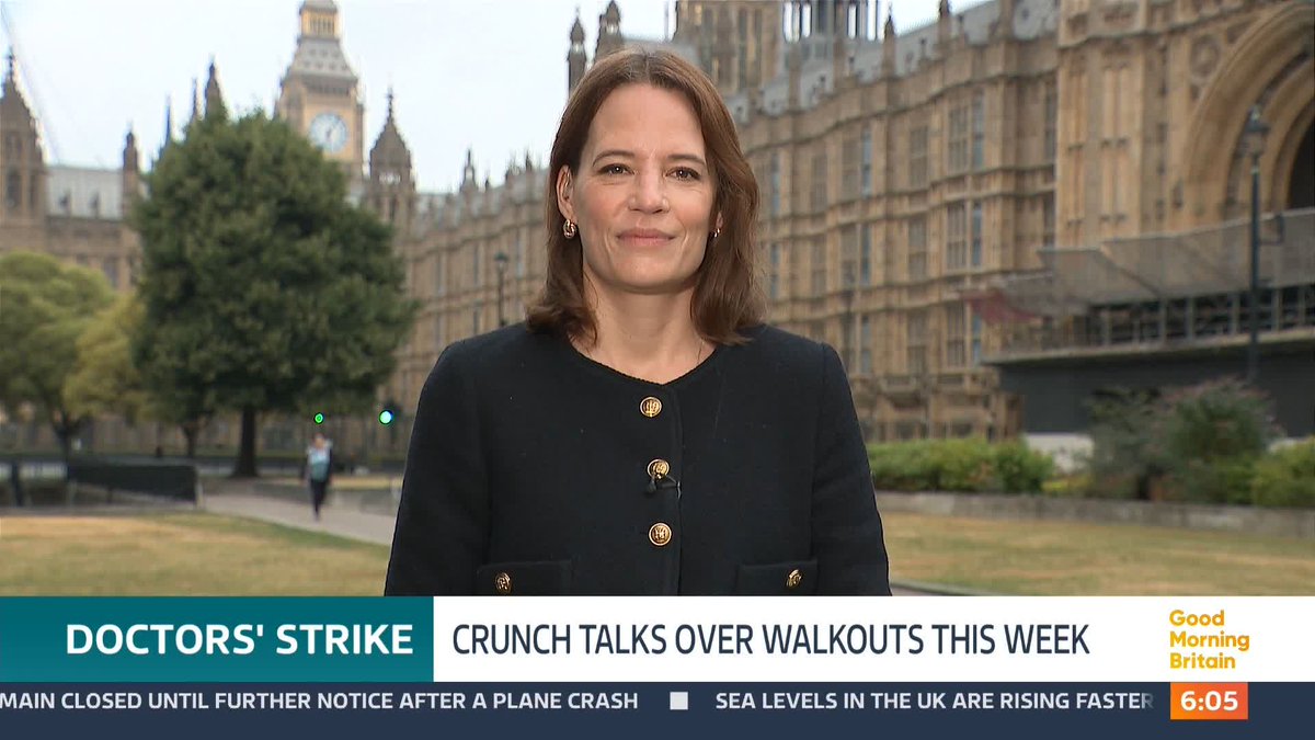 The Health Secretary Wes Streeting will meet with Resident Doctors - formerly known as junior doctors - this week, in a last ditch attempt to stop their planned strike action in 11 days time. @louisajamesitv reports.