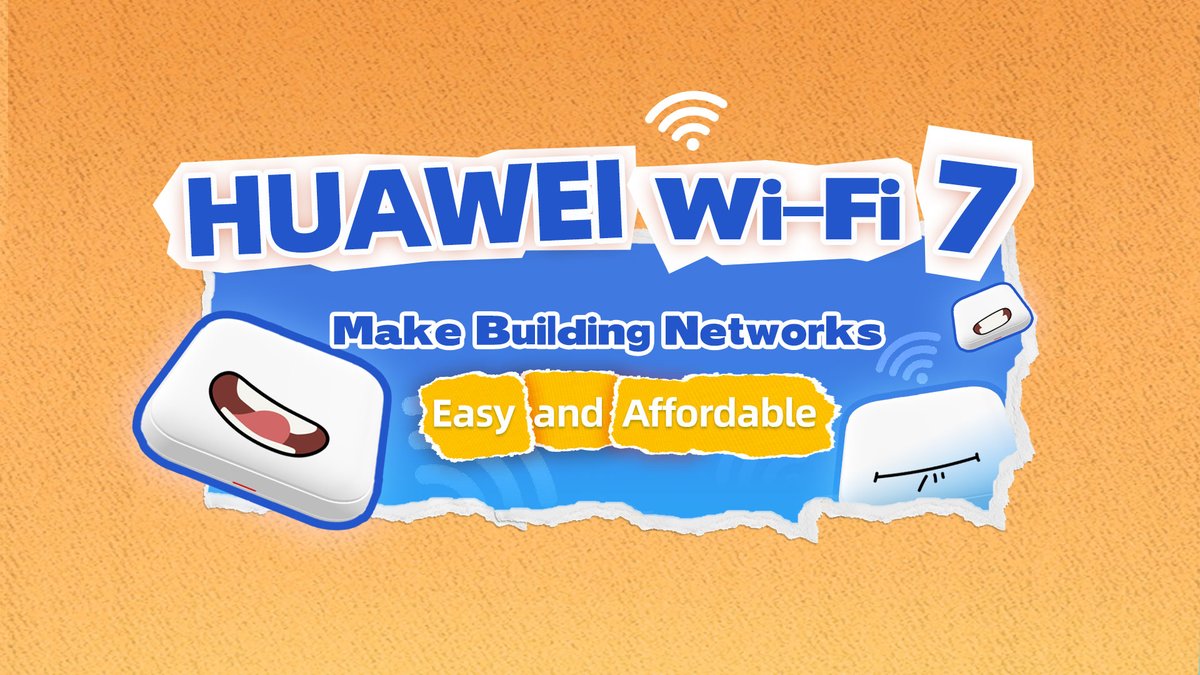 How does Huawei Wi-Fi 7 make network building easy and affordable, with effortless and efficient O&amp;M, and a true gigabit network experience that's fast and stable? Watch to find out!