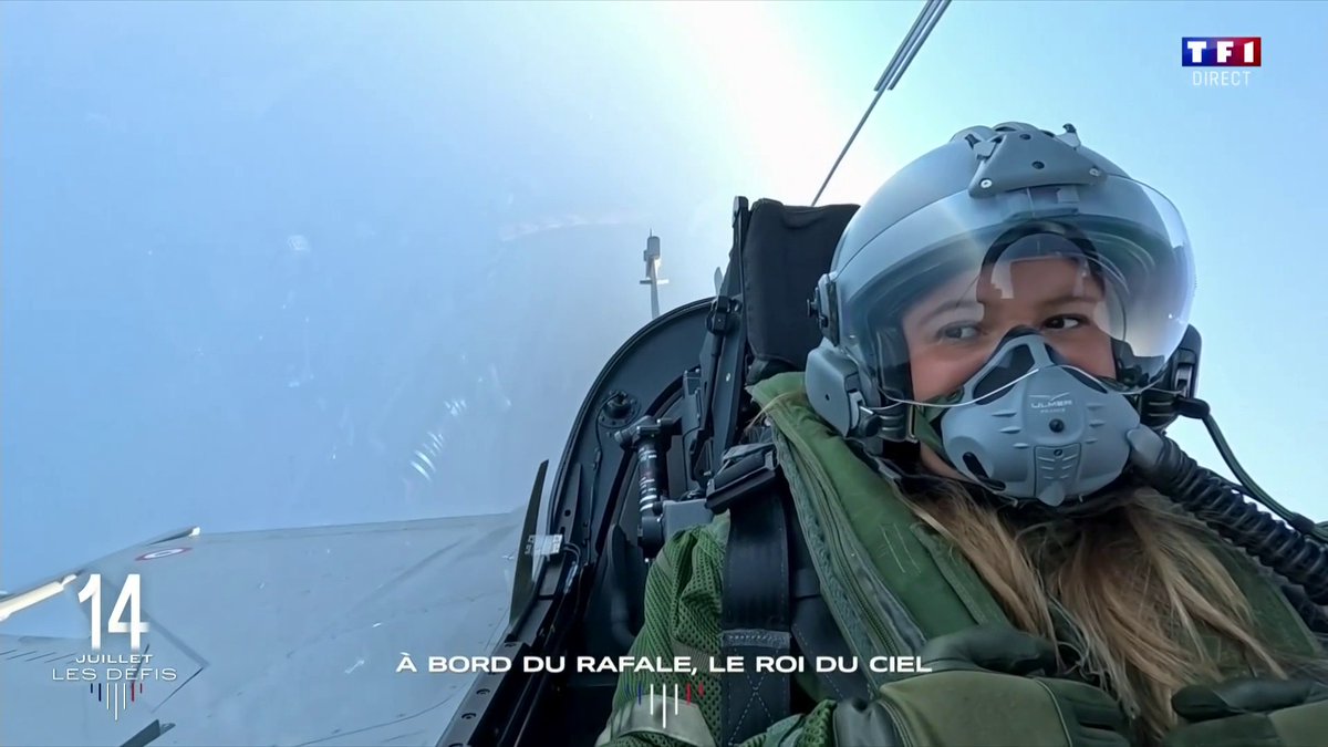 🔴 Célébrations du 14-Juillet ➡️ Embarquez à bord d'un Rafale avec Jeanne Quancard ! 📺 Notre émission spéciale sur TF1, LCI et TF1+
