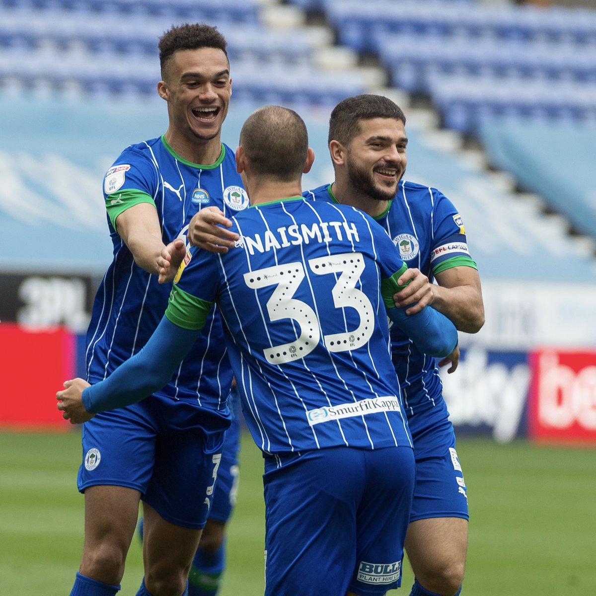A record-breaking W at the Brick: 😍 #wafc 🔵⚪️ | #OnThisDay