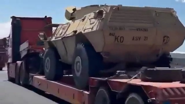 The US delivers more M1117 armored security vehicles to the Kosovo Army. 🇽🇰🇺🇸