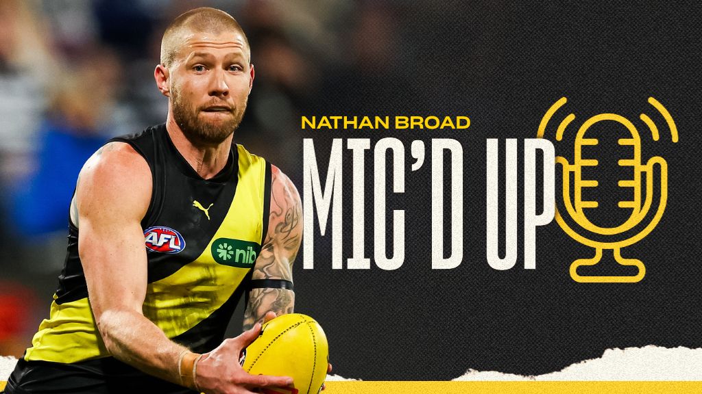 No filter, just footy ๐ค Nathan Broad was micโd up during Saturdayโs win ๐ฅ