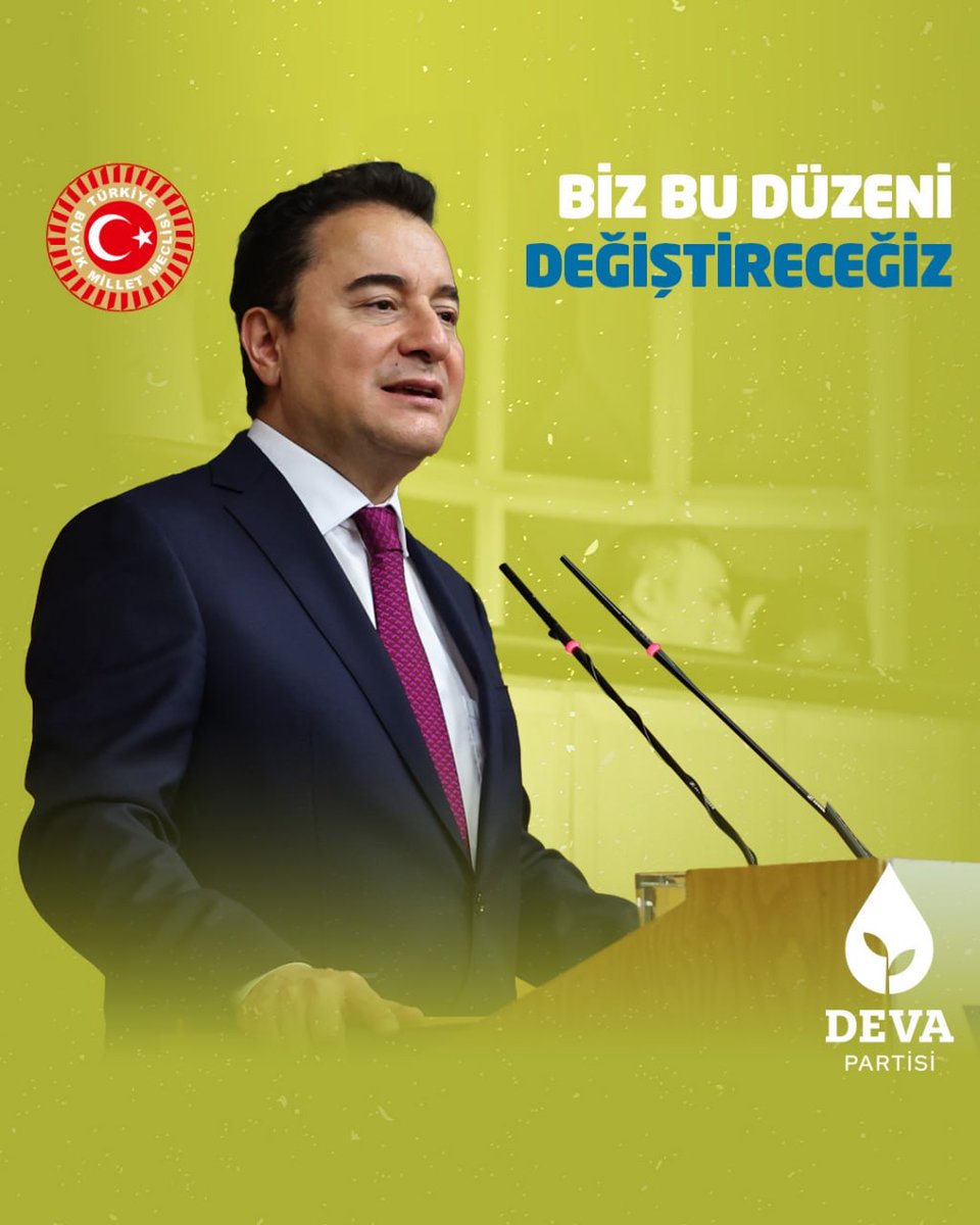 Biz bu düzeni değiştireceğiz. Korkunun değil, özgürlüğün egemen olduğu bir Türkiye’yi hep beraber kuracağız. Çünkü bu millet, korkuyla değil; adaletle, umutla, özgürlükle yönetilmeyi hak ediyor.