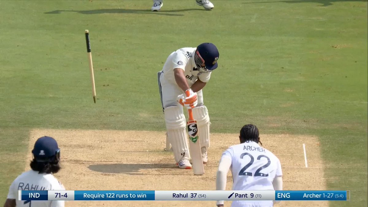 JOFRA ARCHER BOWLS RISHABH PANT WITH A BEAUTY! 😍