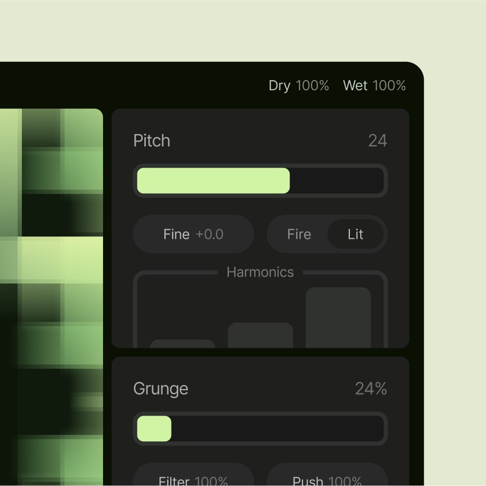 Introducing AntiChroma Makes ur sounds more inharmonic & metallic. It uses physical modelling to give basses organic texture & grit. It's my first VST & i'll share more about it soon