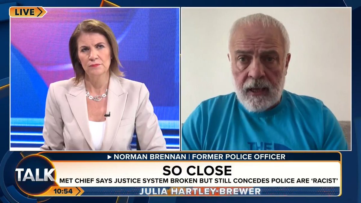 Julia Hartley-Brewer says it's "shameful" people are not talking about how Black children are being killed primarily by Black kids. "If a Black boy gets stabbed, it wouldn't make the front page... It's so normalised - we're saying it's okay for this to happen!" Julia Hartley-Brewer