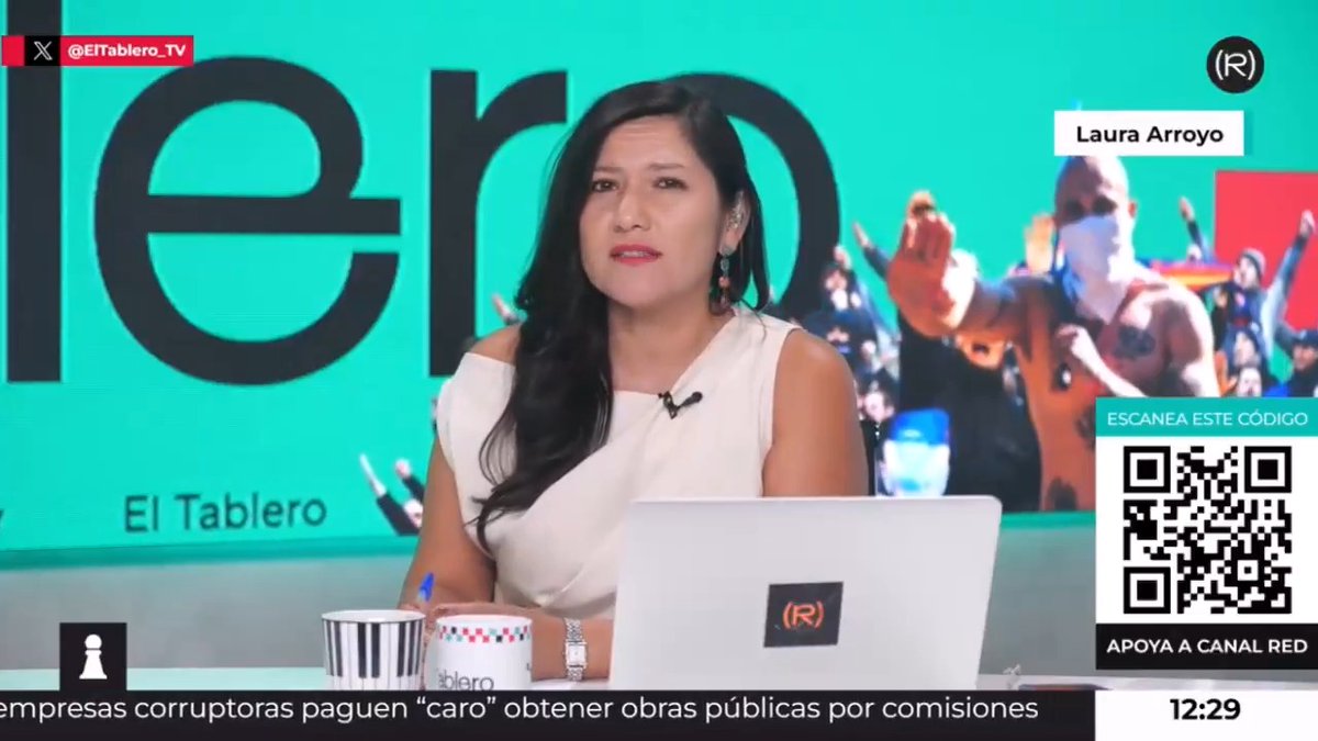 "Para proteger los derechos, para proteger nuestro Estado del bienestar, para proteger este país que es también nuestro, no podemos dejar que nos dividan" El cierre de Laura Arroyo en El Tablero 👇🏽 📺