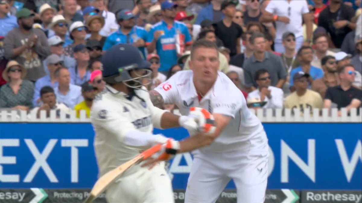 It's all boiling over at Lord's 👀