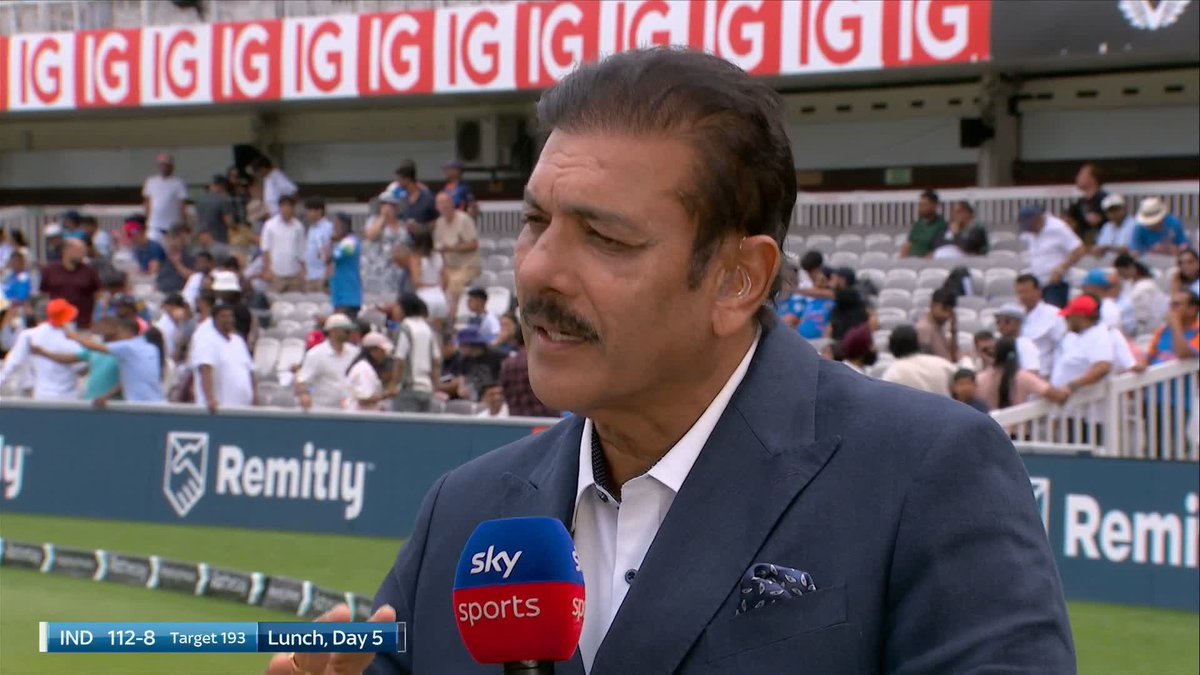 "Tactically, they might have got it a little wrong!" 👀 Ravi Shastri thinks either Nitish Kumar Reddy or Ravindra Jadeja should have taken the attack to England once the partnership had settled 🗣️