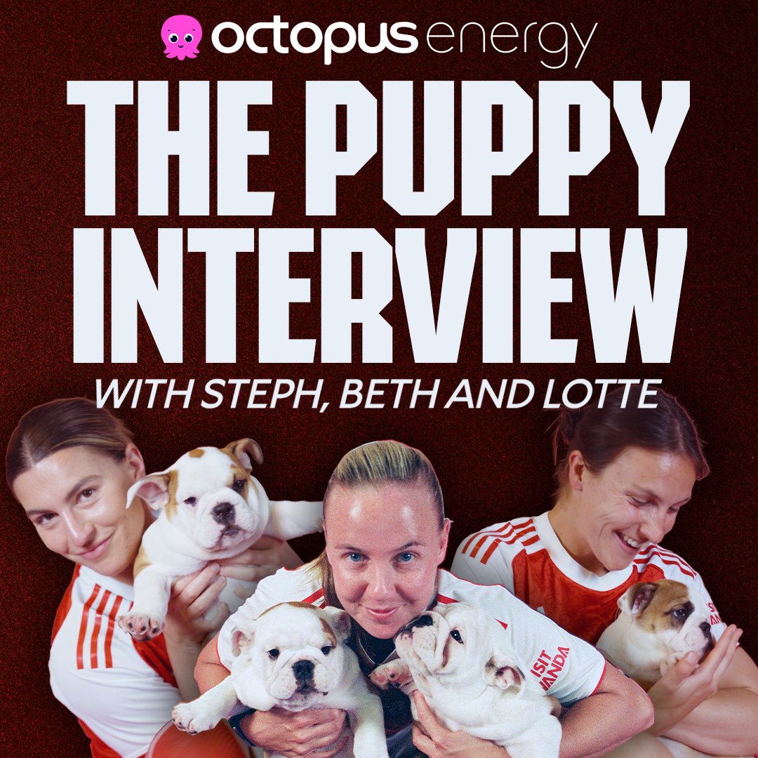Steph, Lotte and Beth thought it was just another interview… then came some special guests 🐶 Watch the full video on and our official App 📲 🤝 @octopusenergy