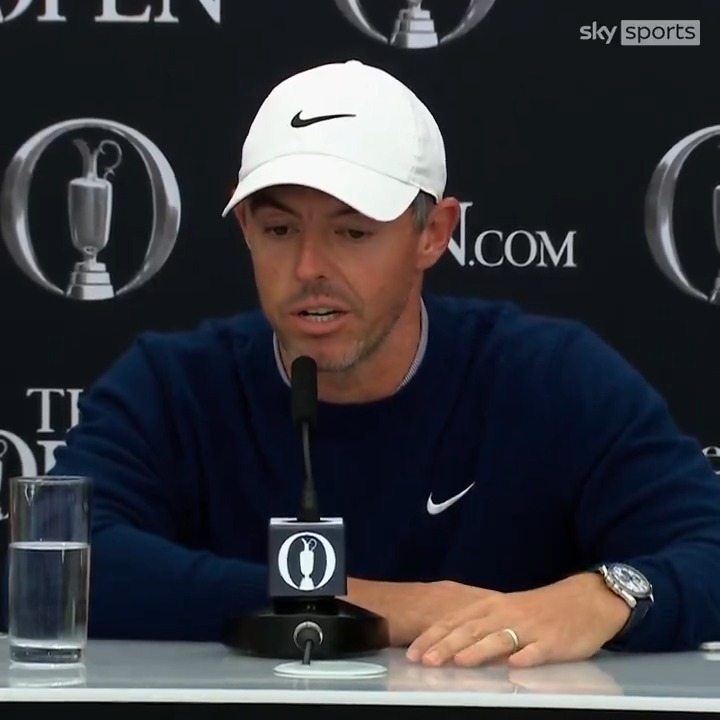 "This was the tournament I circled at the start of the year" 🏆 Rory McIlroy says he's "excited where his game is" ahead of The Open 👀