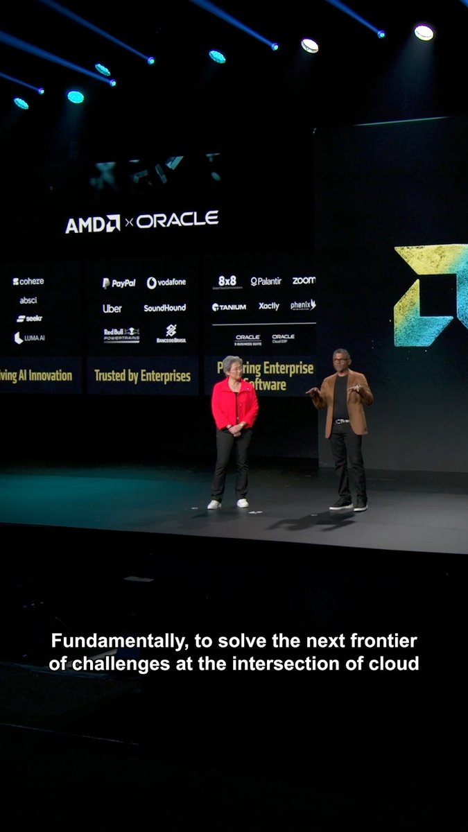 Pushing the limits of cloud and AI performance takes deep integration across the entire stack, from power and compute to network and storage. Mahesh Thiagarajan (Mahesh Thiagarajan) of Oracle shares how AMD Infinity Fabric is helping customers unlock more value and AI performance by moving data closer to the accelerators. #AdvancingAI