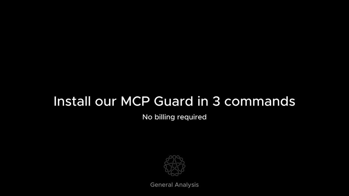 .General Analysis' MCP Guard is the first runtime firewall designed to secure every MCP tool call against prompt injection attacks. It's a free, open-source tool designed to validate, restrict, and log every MCP tool call. MCP Guard sits between your agents and MCP servers, screening all inputs and outputs, blocking known jailbreak patterns and obfuscated payloads before execution.